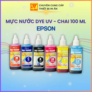 Mực nước DYE UV 100ml sử dụng cho máy in phun màu Epson - Máy In Đại Thành