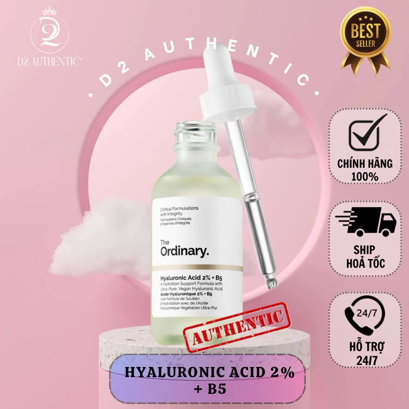 Auth có Bill - Serum Hyaluronic Acid 2% + B5 của The Ordinary