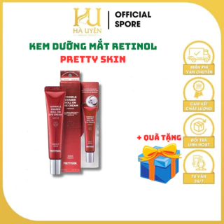 Kem Dưỡng Mắt Retinol Vitamin Eye Cream PRETTYSKIN - 30ml [ Hà Uyên Naturanl Makeup ]