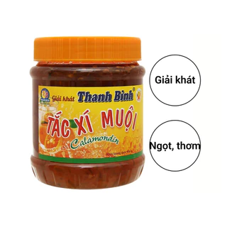 Tắc xí muội Thanh Bình giải nhiệt mùa hè (Hũ 900g)