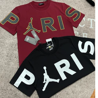 Áo Phông unisex Nam Nữ , Áo Thun Jor,Dan in chữ Paris Siêu đẹp chất liệu cao cấp mềm mịn cực kỳ hot trend mùa hè 2024