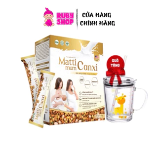 Sữa hạt bầu Mattimum canxi hộp giấy 300g - Bổ sung dinh dưỡng thai kì đầy đủ cho cả mẹ và bé