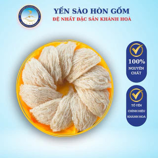 Yến Sào Tinh Chế Cao Cấp V1 (Sợi dài) - Yến Sào Hòn Gốm Chính Hiệu Khánh Hoà - H G SALANGANES NEST