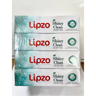 Combo 3 Kem Đánh Răng LIPZO Shiny Clean Vị The Mát Diệt Khuẩn 185g