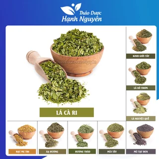 Lá cà ri 100g, Curry leaves, gia vị nấu cari, ướp thịt - Thảo dược hạnh nguyên