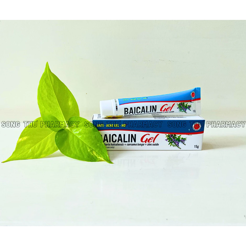 BAICALIN GEL - GEL BÔI NGĂN NGỪA  MỤN