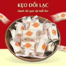 Kẹo Dồi Lạc Cao Cấp Bảo Minh đặc sản Việt Nam túi 220g