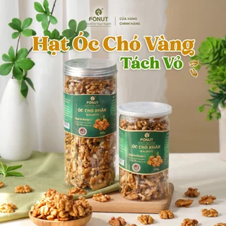 Hạt Óc chó vàng tách vỏ Fonut 500G- 250G Hạt nhập khẩu cao cấp dùng để ăn vặt làm sữa hạt tốt cho mẹ bầu