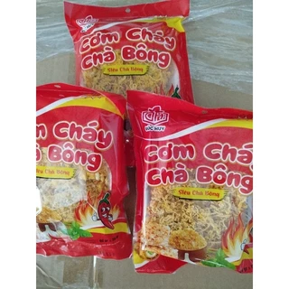 combo 5 bịch cơm cháy chà bông siêu cay ĐỨC HUY.