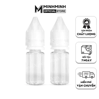 Chai nhựa chiết mỹ phẩm 10 ml | Lọ nhựa 10 ml