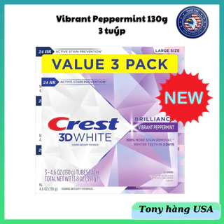 Kem đánh răng Crest 3D White Brilliance chính hãng - Tony Hang Usa