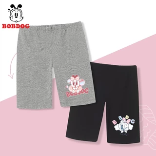 Quần Legging đùi cho bé gái BOBDOG, sợi cotton cao cấp mềm mát co dãn tốt cho bé