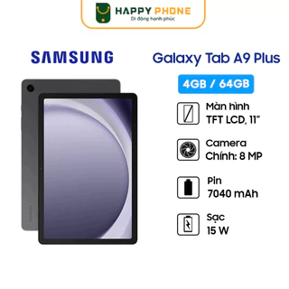 Máy Tính Bảng Samsung Galaxy Tab A9 Plus 5G - Hàng Chính Hãng, Mới 100%, Nguyên seal