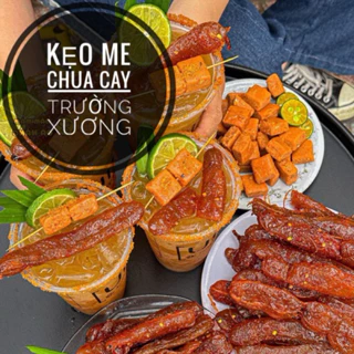 1KG KẸO ME CHUA CAY TRƯỜNG XƯƠNG