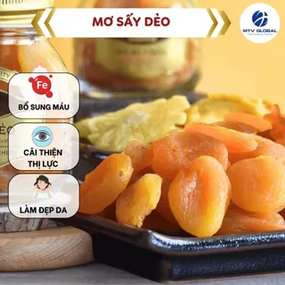 Mơ Sấy Dẻo Oh Smile Nuts Túi 500g - Trái Cây Sấy Hảo Hạng Hương Vị Tự Nhiên Tốt Cho Sức Khỏe