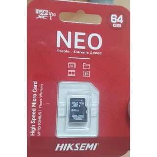 Thẻ nhớ micro Hiksemi  64GB Class 10