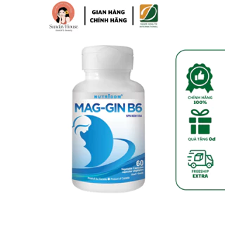 MAG - GIN B6 - VIÊN CHỐNG NÔN, NGHÉN MAG-GIN B6 - David Health - 60 Viên