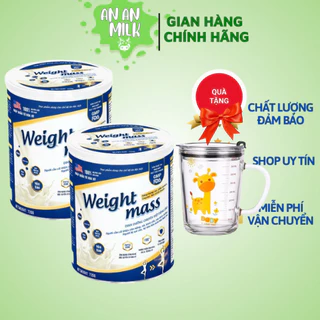 Combo 2 Hộp Sữa Tăng Cân Weight Mass Chính Hãng