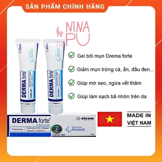 Derma Forte Giảm Thâm Mụn, Dưỡng trắng mịn da chính hãng