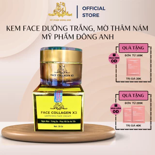 Kem Face ĐÔNG ANH COLLAGEN X3 Giúp Dưỡng Trắng, Mờ Vết Sạm, Thâm Nám, Phục Hồi Da