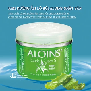 Kem dưỡng ẩm lô hội Aloins Eaude Cream S Nhật Bản dưỡng trắng da, dưỡng ẩm da khô nứt nẻ