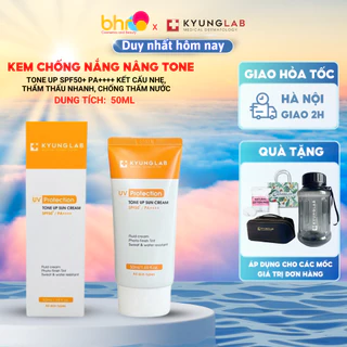 Kem chống nắng nâng tone KyungLab Tone Up SPF50+ PA++++ 50ml Kết cấu nhẹ, thẩm thấu nhanh, chống thấm nước