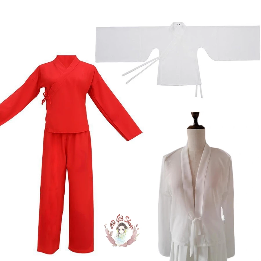 Áo váy lot trong trung y hán phục mảnh lẻ