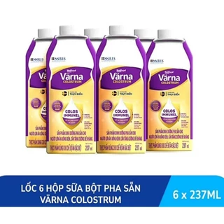 [ Date Tháng 5/2025] Lốc 6 hộp Sữa bột pha sẵn Varna Colostrum 237ml - Sữa non cho người lớn, tăng đề kháng nhanh.