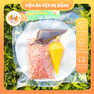 ComBo Bánh Tráng Phơi Sương Me Bơ Tiệm Ăn Vặt Mẹ Bống