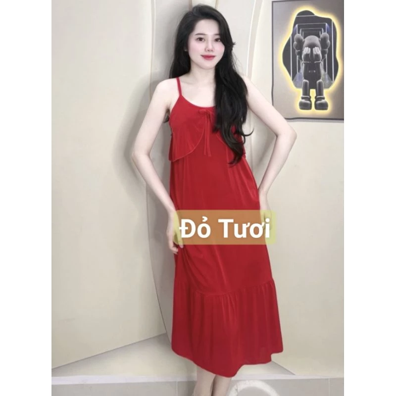 (SIZE 40-100kg) Đầm ngủ size dây dễ thương cute