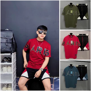 🔥Hot 2024🔥Bộ Quần Áo Hè Nam JORDAN PARIS Full Màu, Chất COTTON Không Xù Mặc Mịn Phong Thái Năng Động hotheelstore