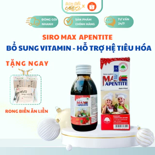 Siro Maxapentite Hương Chất Care Giúp Trẻ Hết Biếng Ăn, Bổ Sung Vitamin, Tăng Cường Hệ Tiêu Hóa, Tăng Cân Hiệu Quả