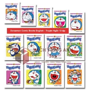 [ Manga Ngoại Văn ] Doraemon Comic - 13 Volume -  Bản in đẹp tiếng anh