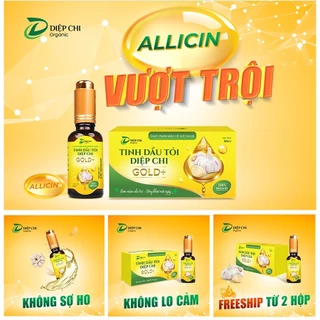 Tinh Dầu Tỏi Diệp Chi Gold + Nguồn Kháng Sinh Tự Nhiên Cho Bé