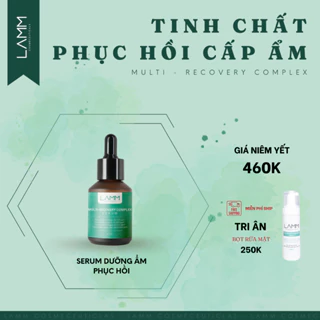 Serum siêu cấp ẩm dưỡng trắng da phục hồi se khít lỗ chân lông chiết xuất yến mạch LAMM