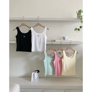 NUTCLOSET - Tanktop thêu nơ 81556_A1401