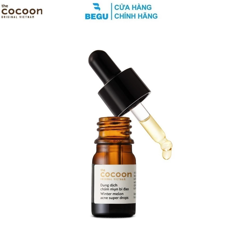 Dung dịch chấm mụn bí đao Cocoon giảm mụn, ngăn ngừa mụn và thâm 5ml