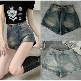 Quần short jeans Nữ Cá Tính 2 màu, Quần Sooc Jean hàng Siêu XInh Siêu Dễ Thương