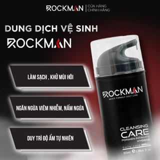 Dung dịch vệ sinh nam giới ROCKMAN, ngăn ngừa mùi hôi, thơm mát, khử khuẩn - 100ml