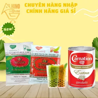 Trà Thái Xanh, Thái Đỏ, Sữa Loãng Carnation Thái Lan Nguyên Liệu Làm Trà Sữa Thơm Ngon - Hinohouse