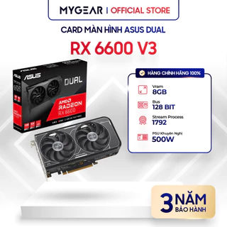 Card Màn Hình VGA ASUS Dual Radeon RX 6600 8GB GDDR6 - Bảo hành chính hãng 36 tháng