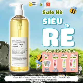 Dầu Tẩy Trang Hoa Cải Graymelin Vintage - Canola Crazy Cleansing Oil