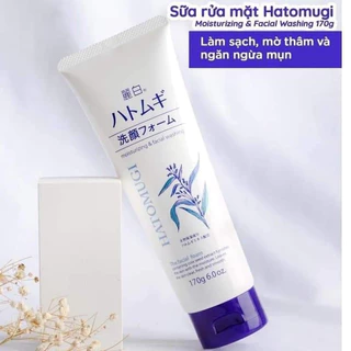 Sữa rửa mặt Hatomugi Naturie hạt ý dĩ 170g Nhật Bản