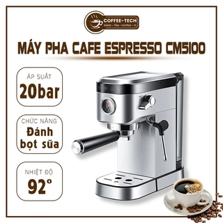 Máy pha cà phê tự động Espresso CM5100 - Máy pha cafe mini capuchino latte cho gia đình văn phòng công sở