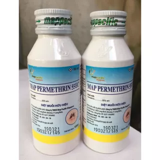 Thuốc phun Muỗi Map Permethrin 55EC chai 100ml