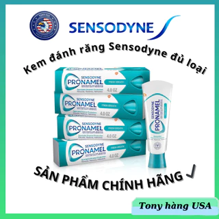 [ĐỦ LOẠI] [HÀNG MỸ] Bộ 2 Kem Đánh Răng Giảm Ê Buốt Sensodyne Pronamel Chính Hãng - Tony Hàng Ngoại