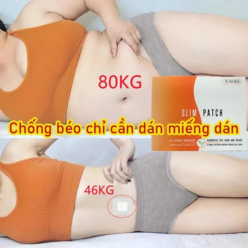 Miếng dán giảm cân hiệu quả cấp tốc detox giảm cân dán rốn miếng giảm cân giảm mỡ Giảm Mỡ Bụng,Bắp Tay,Bắp Chân