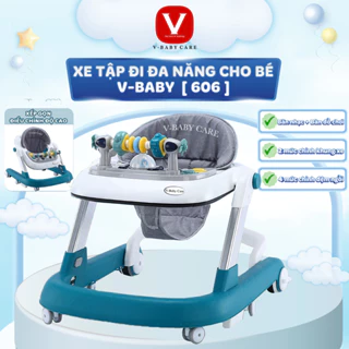 Xe tập đi cho bé chữ U V-Baby 606, đa năng, tạo cho bé hướng cố định khi di chuyển