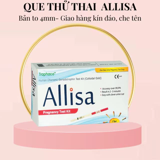 Que thử thai bản to 4mm Allisa của Traphaco - giao hàng kín đáo, che tên