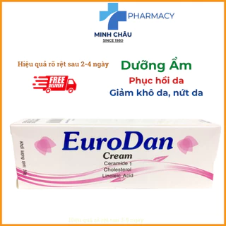 Kem bôi da EuroDan Cream 30g giảm nhăn da, giữ ấm da, hạn chế khô nứt da.